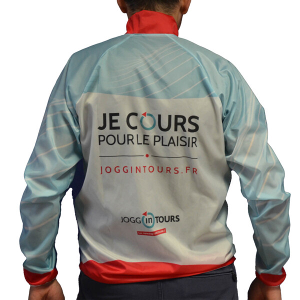Veste Coupe Vent de dos